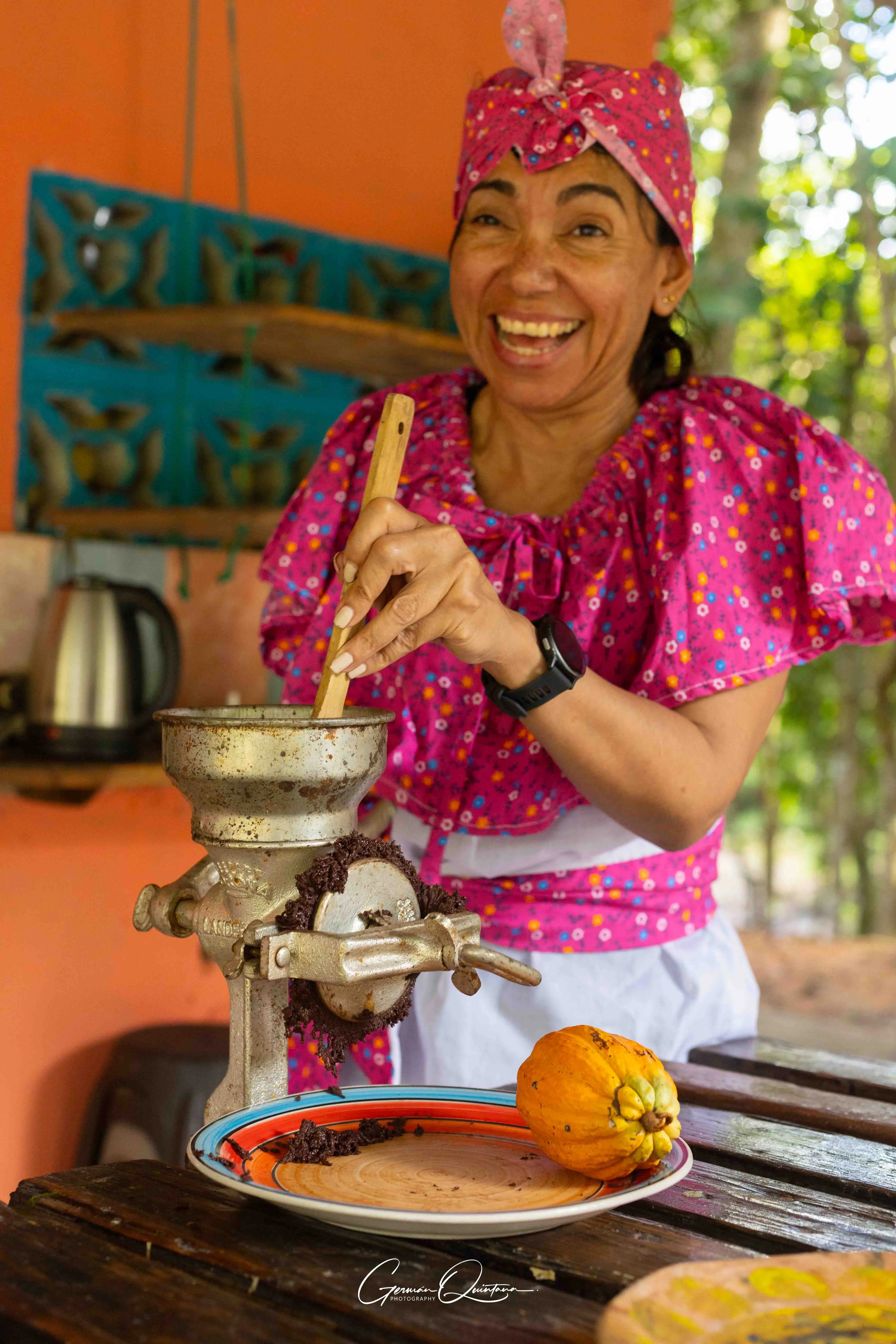 Experiencia participativa de preparación artesanal del cacao